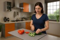 Bethliving Stainless Steel cutting board (500x400)