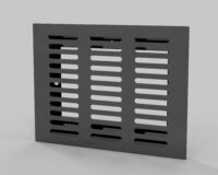 Bethliving Air Vent Grill Rectangular 200mm x 150mm BLACK | 8901062